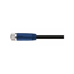 Connecteur femelle M8, 4 pol.,   IP67, 4A, non-blindé